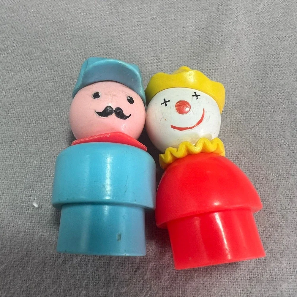Fisher-Price Circus Train 991 Vintage 1973 Near Complete Whistle Works Original